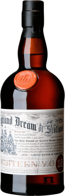 89,95 € | Blended Whisky Highland Park Dream Reserve United Kingdom 18 Years 70 cl