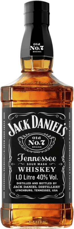 Free Shipping | Whisky Bourbon Jack Daniel's Old No.7 United States 1 L