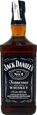 波本威士忌 Jack Daniel's Old No.7 特别的瓶子 1,75 L