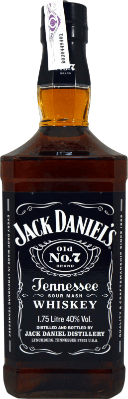 Free Shipping | Whisky Bourbon Jack Daniel's Old No.7 United States Special Bottle 1,75 L