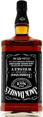 波本威士忌 Jack Daniel's Old No.7 特别的瓶子 1,5 L