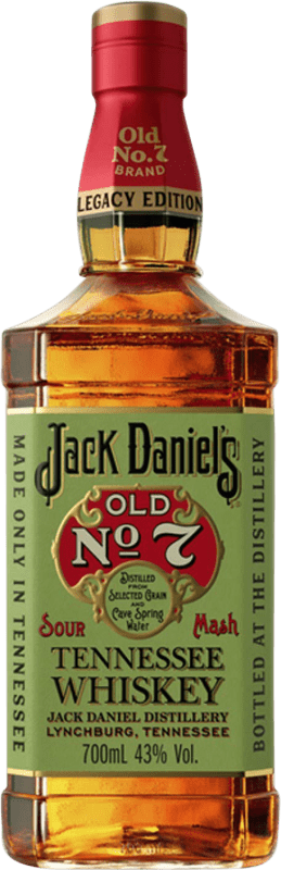 Free Shipping | Whisky Bourbon Jack Daniel's Old No.7 Legacy Edition Reserve United States 70 cl