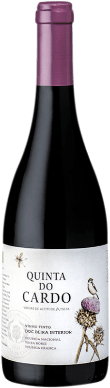 Free Shipping | Red wine Quinta do Cardo Red Bio I.G. Beiras Beiras Portugal Touriga Franca, Touriga Nacional, Tinta Roriz 75 cl