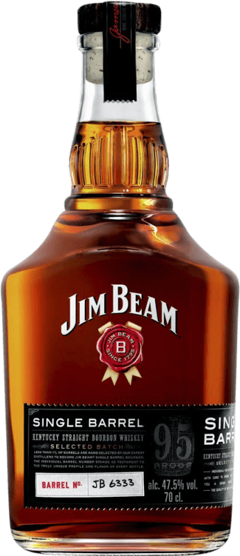 37,95 € | Whisky Blended Jim Beam Singel Barrel Reserve United States Bottle 75 cl