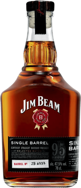 Spedizione Gratuita | Whisky Blended Jim Beam Singel Barrel Riserva stati Uniti 75 cl