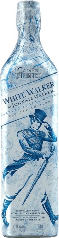 免费送货 | 威士忌混合 Johnnie Walker White Walker Winter is Here Game of Thrones Edition 英国 70 cl