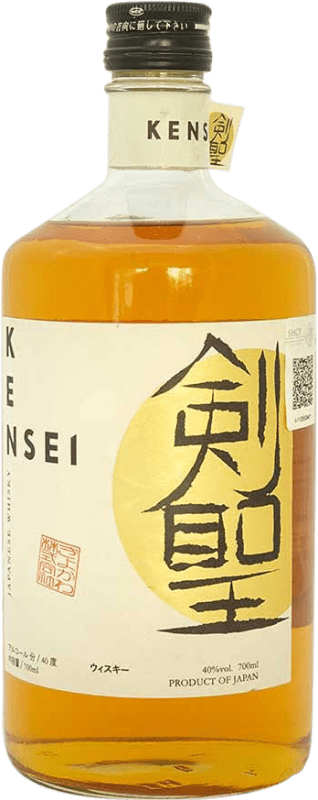 43,95 € Free Shipping | Whisky Blended Kensei Reserva Japan Bottle 70 cl