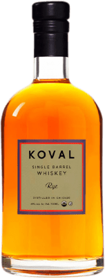 51,95 € Free Shipping | Whisky Blended Koval Rye Reserva Chicago United States Half Bottle 50 cl