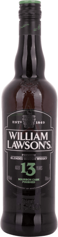 Kostenloser Versand | Blended Whisky William Lawson's Reserve — Gereift Großbritannien 13 Jahre 70 cl