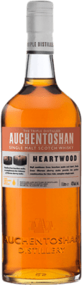 威士忌单一麦芽威士忌 Auchentoshan Heartwood 1 L