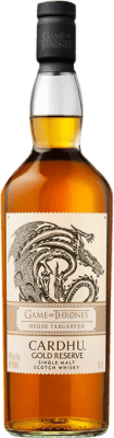 Whiskey Single Malt Cardhu Gold House Targaryen Game of Thrones Reserve