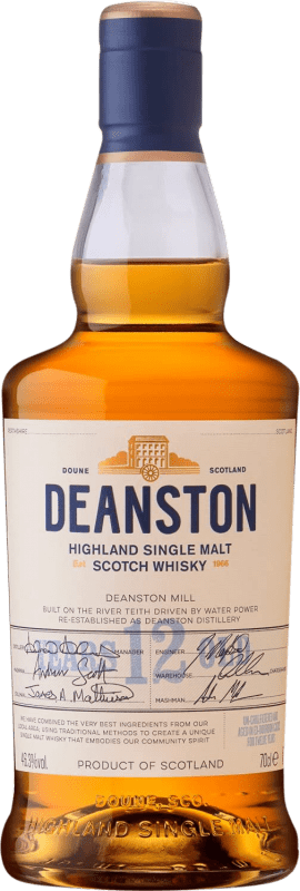 Free Shipping | Whisky Single Malt Deanston Scotland United Kingdom 12 Years 70 cl