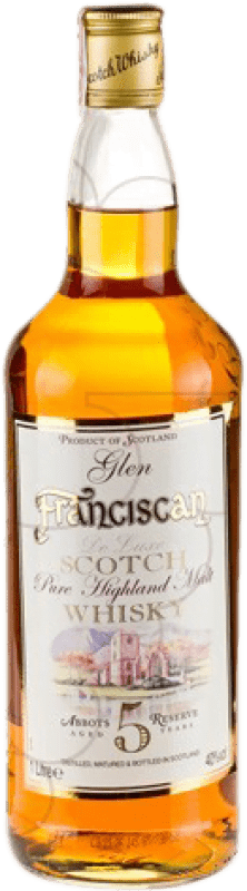 Free Shipping | Whisky Single Malt Glen Franciscan United Kingdom 5 Years 1 L