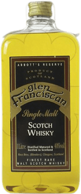Envoi gratuit | Single Malt Whisky Glen Franciscan Royaume-Uni 5 Ans Flasque 1 L