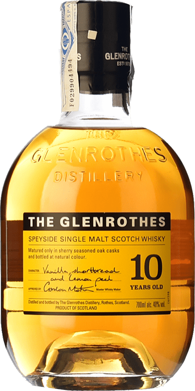 Kostenloser Versand | Single Malt Whisky Glenrothes Großbritannien 10 Jahre 70 cl Kostenloser Versand | Single Malt Whisky Glenrothes Großbritannien 10 Jahre 70 cl