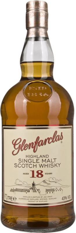 58,95 € | Single Malt Whisky Glenfarclas United Kingdom 18 Years 1 L