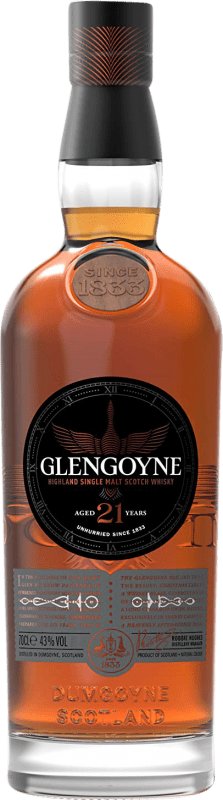 153,95 € 免费送货 | 威士忌单一麦芽威士忌 Glengoyne 21 岁