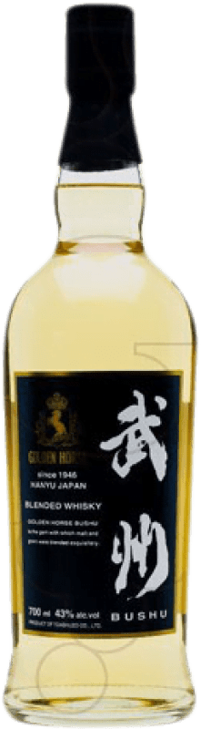 62,95 € Free Shipping | Whisky Single Malt Golden Horse Bushu Japan Bottle 70 cl
