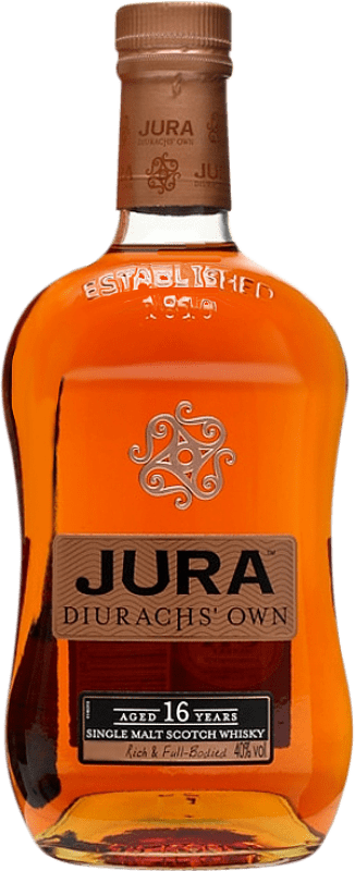 Kostenloser Versand | Whiskey Single Malt Isle of Jura Diurachs' Own Großbritannien 16 Jahre 1 L