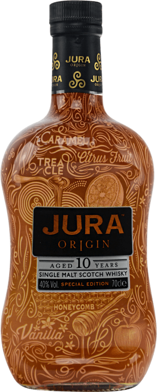 免费送货 | 威士忌单一麦芽威士忌 Isle of Jura Origin Tattoo Special Edition 英国 10 岁 70 cl