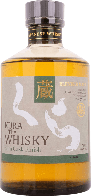 101,95 € | Whisky Single Malt Kura Rum Cask Finish Japan Bottle 70 cl