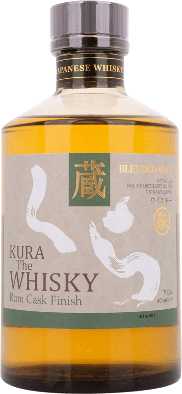 Бесплатная доставка | Виски из одного солода Kura. Rum Cask Finish Япония 70 cl