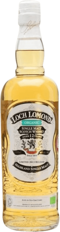 28,95 € | Whisky Single Malt Loch Lomond Reino Unido Organic — Bio 70 cl