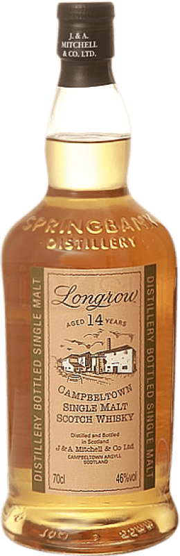 Free Shipping | Whisky Single Malt Longrow United Kingdom 14 Years 70 cl