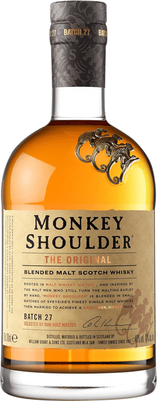 38,95 € 免费送货 | 调和威士忌 Grant & Sons Monkey Shoulder
