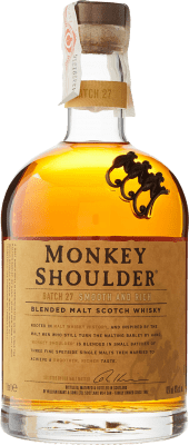 威士忌单一麦芽威士忌 Grant & Sons Monkey Shoulder 1 L