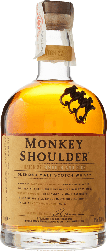 36,95 € | Односолодовый виски Grant & Sons Monkey Shoulder Объединенное Королевство 1 L