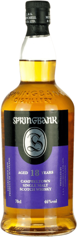 Free Shipping | Whisky Single Malt Springbank United Kingdom 18 Years 70 cl