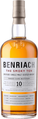 Whiskey Single Malt The Benriach Peated Malt 10 Jahre 70 cl