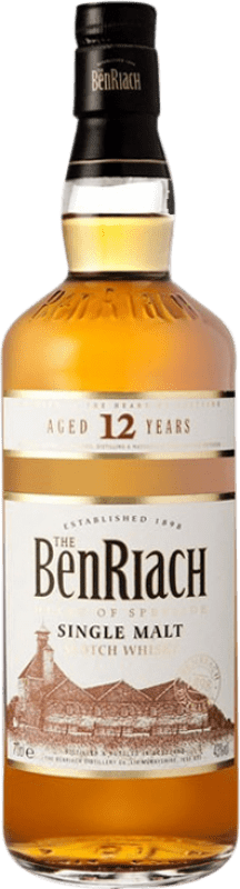 39,95 € | Whisky Single Malt The Benriach Regno Unito 12 Anni 70 cl