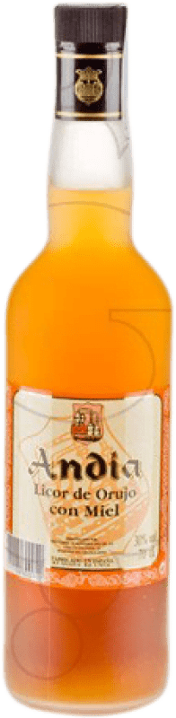 Free Shipping | Pomace Brandy Andia Spain 70 cl Miel — Honey