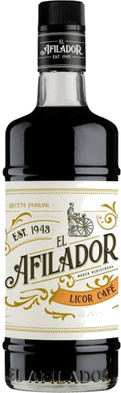 Envío gratis | Orujo Aguardiente El Afilador Licor de Café España 70 cl