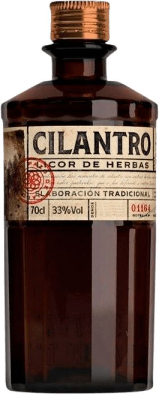 21,95 € Envio grátis | Cachaça Pazo Valdomiño Licor de Cilantro