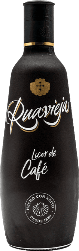 Envío gratis | Orujo Aguardiente Rua Vieja Licor de Café Ruavieja España 70 cl