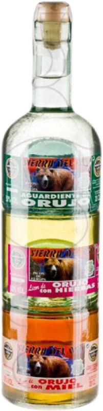 Envio grátis | Aguardente Orujo Sierra del Oso Espanha 60 cl