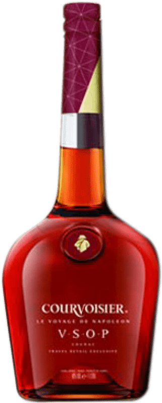 35,95 € | Cognac Conhaque Courvoisier Le Voyage V.S.O.P. Very Superior Old Pale França 1 L