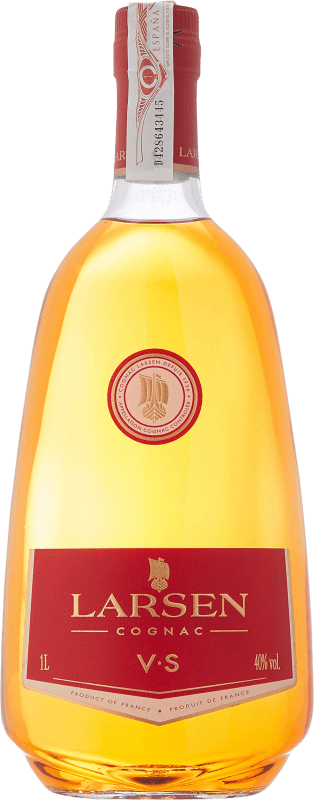 Envio grátis | Cognac Conhaque Larsen Rojo V.S. Very Special França 1 L