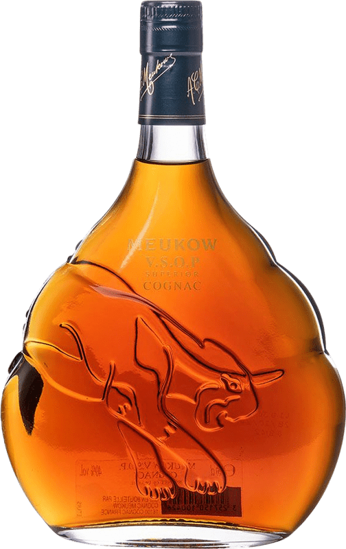 Free Shipping | Cognac Meukow Very Superior Old Pale VSOP France 70 cl