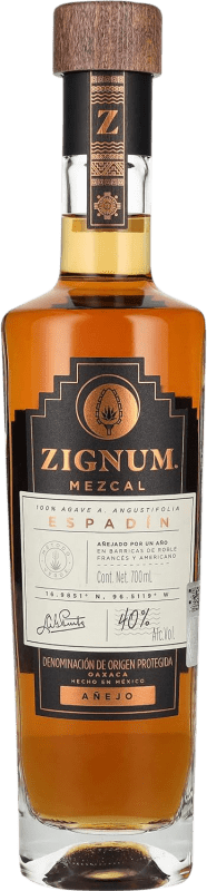Free Shipping | Mezcal Casa Armando Zignum Añejo — Aged Mexico 70 cl