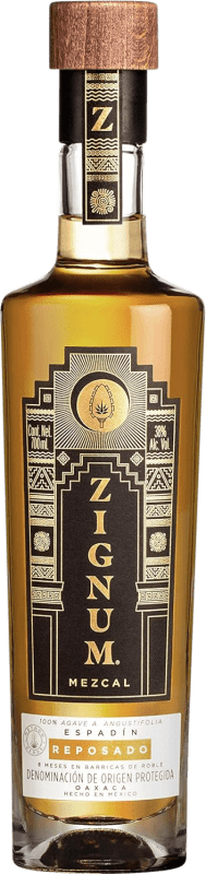 41,95 € Free Shipping | Mezcal Zignum Reposado Mexico Bottle 70 cl