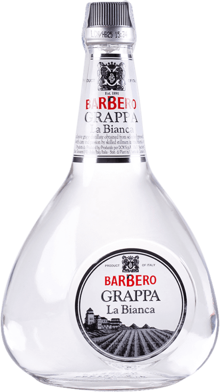 Kostenloser Versand | Grappa Barbero Bianco — Weißer Italien 70 cl