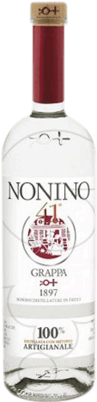 Envio grátis | Aguardente Grappa Nonino Itália 1 L