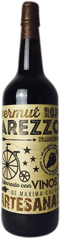 6,95 € Kostenloser Versand | Wermut Arezzo Rojo Spanien Rakete Flasche 1 L