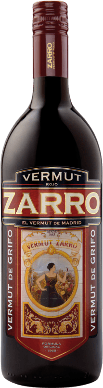 Free Shipping | Vermouth Sanviver Zarro Rojo de Grifo Spain 1 L