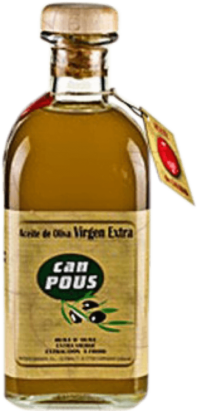 Envio grátis | Azeite de Oliva Can Pous Espanha 1 L