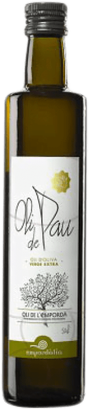 Envío gratis | Aceite de Oliva Pau AOVE Virgen Extra España Botella Medium 50 cl
